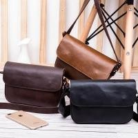 ราคา กระเป๋าหนังสะพายข้างสไตล์วินเทจสำหรับผู้ชาย (3603582424)