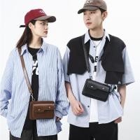 ราคา กระเป๋าสะพายไหล่ สะพายข้าง ทรงสี่เหลี่ยม ขนาดเล็ก ใส่โทรศัพท์มือถือได้ แฟชั่นสําหรับผู้ชาย และผู้หญิง สไตล์เกาหลี (23867427714)