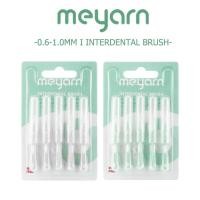 ราคา MEYARN 10 ชิ้น 0 6 1 2 มม แปรงซอกฟันสำหรับคนจัดฟัน แปรงซอกฟันสําหรับจัดฟัน แปรงขัดซอกฟัน แปรงซอกฟัน (23439678452)
