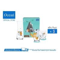 ราคา OCEAN ชุดเหยือกน้ำและแก้ว BAKERY LAND MINI COMBO SET Pack of 3 (13195829046)