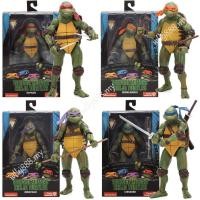 ราคา Neca โมเดลตุ๊กตาฟิกเกอร์นินจาเต่า 1990 TMNT 18 ซม (17498654145)