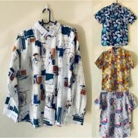 ราคา เสื้อเชิ้ตฮาวาย คอปก พิมพ์ลาย เสื้อฮาวาย (8312116256)