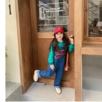ราคา Oversize เสื้อผ้าเด็ก ชุดแฟชั่นเด็ก กางเกงส์สายรัด ชุดเอี๊ยม เนื้อผ้าดีกางเกงใส่น่ารักมากค่ะ กางเกงขายาวเอี๊ยม (23833390511)