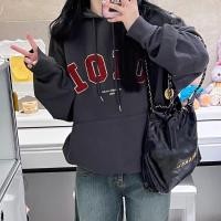 ราคา ขายดี Oioi เสื้อแจ็กเก็ต ผ้าฝ้าย มีฮู้ด ทรงหลวม สําหรับคู่รัก (24024186889)