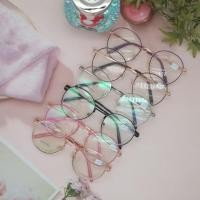 ราคา แว่นสายตาสั้น 0 50 1 75 แว่นตาทรงหยดน้ำ แว่นกรองแสง รุ่น 3126 JS (8524079804)