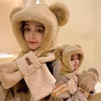 ราคา หมวกขนฟู น่ารัก หนา อเนกประสงค์ อบอุ่น ป้องกันหู (23360513709)