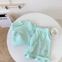ราคา ชุดเสื้อแขนสั้น ผ้าฝ้าย และกางเกง ทรงหลวม แฟชั่นฤดูร้อน สไตล์เกาหลี และญี่ปุ่น สําหรับเด็กผู้ชาย (16130666858)