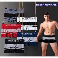 ราคา บ๊อกเซอร์ สำหรับผู้ชาย กางเกงในชายขาสั้น Munafie Boxer ชาย ผ้านิ่มใส่สบาย ไม่อึดอัด มีถุงซิป ขนาดฟรีไซส์ (20721405370)