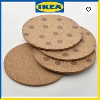 ราคา IKEA ที่รองแก้ว จานรองแก้ว แพ็ค 4 ชิ้น SOLABBORRE (26801203079)