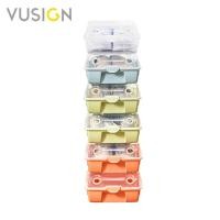 ราคา Vusign กล่องรองเท้า กล่องพลาสติกใส่รองเท้า พลาสติกใสแข็งแรง ต่อกันได้หลายชั้น มี 2 ขนาดให้เลือก Shoe bo (22231534369)