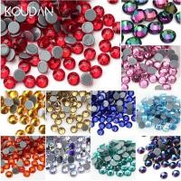 ราคา Koudan สติกเกอร์คริสตัล พลอยเทียม หลากสี สีแดง สีฟ้า สีชมพู สีเหลือง สําหรับตกแต่งเล็บ SS6 1440 ชิ้น (22459190347)