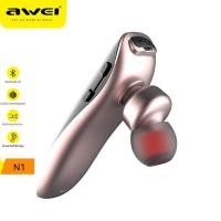 ราคา Awei N1 หูฟังบลูทูธไร้สาย พร้อมไมโครโฟน แฮนด์ฟรี สําหรับ iPhone Android (22929621769)