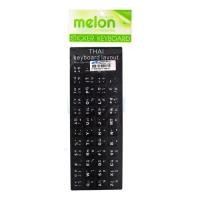 ราคา สติ๊กเกอร์ คีบอร์ด ภาษาไทย อังกฤษ 3M Black (412947343)