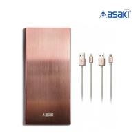 ราคา POWER BANK 10000 mAh ASAKI A B439 Rose Gold (743817691)