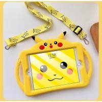 ราคา 3D สําหรับ Xiaomi MiPad 5 5Pro Redmi Pad 11 10 6 11 12 4 นิ้ว เปลือก Cute Cartoon Pikachu Soft TPU Case เคสซิลิโคน เปลือกการ์ตูน มีเชือกคล้อง (22423679379)