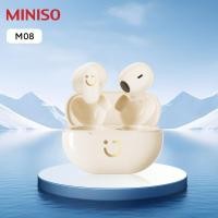 ราคา หูฟังบลูทูธไร้สาย Miniso M08 TWS เสียง HiFi ควบคุมแบบสัมผัส สําหรับเล่นเกม (20483714968)