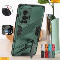 ราคา Vivo X70 Pro Plus X70Pro X70Pro X70ProPlus 5G เคสโทรศัพท์เกราะปลอกกันกระแทกปลอกขาตั้งแบบแข็งตัวยึดขาตั้งแม่เหล็กด้านหลังกล้องป้องกันเคสโทรศัพท์สำหรับ Vivo X70 (11357034929)