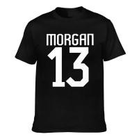 ราคา คุณภาพระดับพรีเมียม Alex Morgan United States Soccer Team Morgan 13 Father Dad Cotton Summer T Shirt (25629991240)