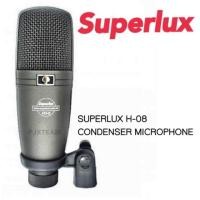 ราคา Superlux HO8 ไมค์คอนเดนเซอร์ คุณภาพดีมาก ราคาน่าคบ ประกัน 1 ปี สําหรับ ร้องเพลง TT Vlog Live Streaming Selfie Online (1631774148)
