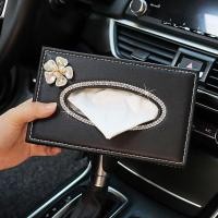 ราคา กล่องกระดาษทิชชูติดรถ ผ้าคลุมทิชชู่ในรถยนต์ กล่องทิชชู่หนัง กล่องใส่ทิชชู่ในรถ ที่ใส่ทิชชู่ในรถ กล่องทิชชู่ในรถ (25267032898)