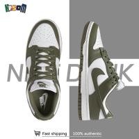 ราคา มของแท้100 Nike Dunk Low Medium Olive (23054934769)