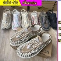 ราคา ส่งไว 1 2 วัน KEEN SANDAL รองเท้าเชือกถักรัดส้นแนวใหม่ สำหรับชายและหญิง รวม 5 สี พร้อมส่ง (14613035309)