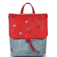 ราคา คุณภาพสูง Desigual2023 กระเป ๋ าเป ้ สะพายหลังผ ้ าใบแฟชั ่ นเรียบง ่ ายของผู ้ หญิงใหม ่ (28700922588)