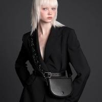 ราคา คุณภาพสูง Injoylife กระเป๋าสะพายข้าง ทรงครึ่งวงกลม สไตล์เรโทร (25768355844)