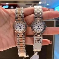 ราคา Heart Moon Series Disc Quartz นาฬิกาผู ้ หญิง (19287593175)