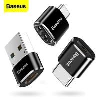 ราคา Baseus ตัวแปลง type c หัวแปลง otg usb type c Female to Male micro usb adapter Samsung Huawei Macbook (17585097675)