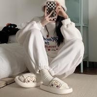 ราคา รองเท้าแตะพื้นนิ่ม ลายน้องหมาข้าง ชายหญิงใส่ได้ (20248351981)