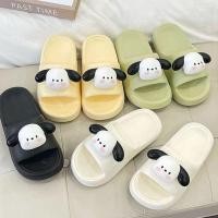 ราคา รองเท้าแตะแฟชั่น แบบสวม ลายน้องหมาน่ารักๆ พื้นนิ่ม กันน้ำ กันลื่น W89 (22061734626)