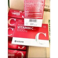 ราคา ไม่แท้คืนเงิน Yuhan Vitamin C 1000mg วิตามินซีพี่จุน วิตามินซีเกาหลี EXP 2026 (23340540414)