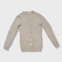 ราคา Uniqlo เสื้อคาร์ดิแกน ไซส์ M สีเบจ ผ้าวูล เสื้อคลุม มือสอง (23982078032)