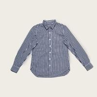 ราคา MUJI เสื้อเชิ้ต ไซส์ XS ลายสก๊อต สีขาวดำ มือสอง (27550980801)