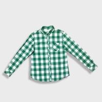 ราคา Earth music ecology เสื้อเชิ้ต ไซส์ S ลายสก๊อต ตาราง สีเขียว ขาว มือสอง (25730000334)