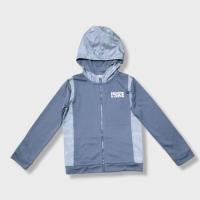 ราคา NIKE เสื้อแจ็คเก็ต หญิง ไซส์ M ผ้าวอร์ม สีเทา มีฮู้ด มือสอง (25661878992)