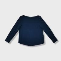 ราคา Uniqlo เสื้อคอปาด ไซส์ M สีกรม แขนยาว ผ้าเรยอนผสม มือสอง (25271849713)