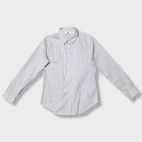 ราคา Uniqlo เสื้อเชิ้ต ไซส์ M ลายทาง สีขาว แดง มือสอง (25028798439)
