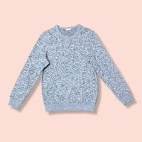 ราคา GU เสื้อสเวตเตอร์ ไซส์ S คอกลม สีเทา กันหนาว มือสอง (21985590885)