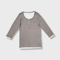 ราคา Uniqlo เสื้อยืด ไซส์ L สีน้ำตาล แขนสามส่วน มือสอง (14298405323)