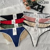 ราคา กางเกงชั้นในจีสตริงเซ็กซี่ผ้าฝ้ายZH 250 (25160558330)