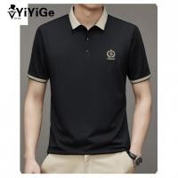 ราคา เสื้อโปโลแขนสั้นลําลอง ผ้าเรยอน ปักลาย ระดับไฮเอนด์ แฟชั่นฤดูร้อน สไตล์นักธุรกิจ สําหรับผู้ชาย Z1E8 (24074137560)