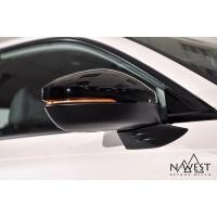 ราคา ฝาครอบกระจก civic FE RS สีดำ piano Balck Honda แท้ 100 (21523221830)