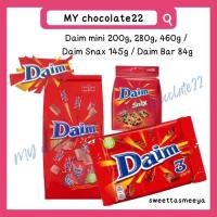 ราคา Daim Mini 200g 280g 460g Daim Snax 145g Daim Bar 84g ช็อกโกแลตดาอิม (23347893075)