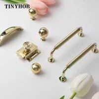 ราคา Tinyhob มือจับตู้เสื้อผ้า ทองเหลือง ลูกบิดดึงตู้เสื้อผ้า เฟอร์นิเจอร์ ลิ้นชัก เครื่องใช้ไฟฟ้า มือจับสีทอง ฮาร์ดแวร์เฟอร์นิเจอร์ (25408517231)