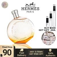 ราคา น้ำหอมใหม่ Hermes Eau des Merveilles EDT น้ำหอมผู้หญิงติดทนนาน 2ml 5ml 10ml แท้ 100 (25914445304)