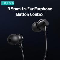 ราคา Usams EP 47 ชุดหูฟังสเตอริโอไฮไฟ ไดนามิก 3 5 มม มีสาย สําหรับ Android แท็บเล็ต แล็ปท็อป MP3 (18666556434)