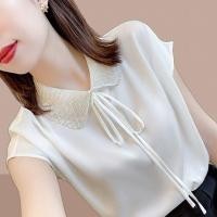 ราคา เสื้อเชิ้ต ผ้าซาติน ผ้าชีฟอง สําหรับผู้หญิง (25515944176)