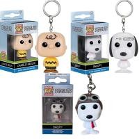 ราคา พวงกุญแจ จี้ตุ๊กตาฟิกเกอร์ Peanuts Funko POP Charlie Brown Snoopy (25724710245)